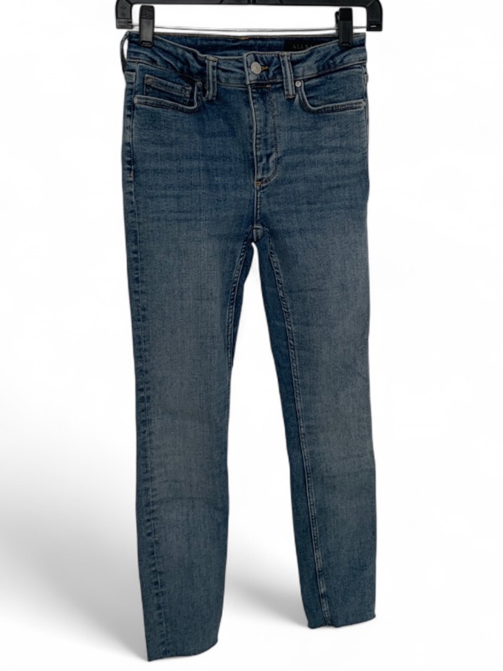 All Saints Dax High-Rise Blue Women’s Skinny Jeans